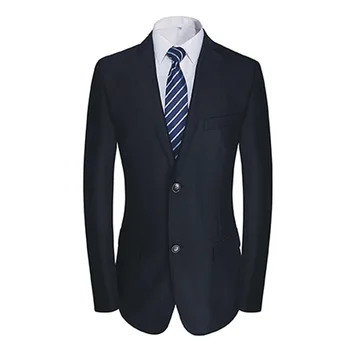 C1295-Весенний мужской костюм, новая корейская версия модного облегающего мужского пальто высокого класса