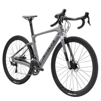 SAVA R11 SORA R3000 18 скоростей/ 105 R7000 22 скорости гоночный велосипед из углеродного волокна с гравийной дорожкой 700 * 40C с гравийной дорожкой