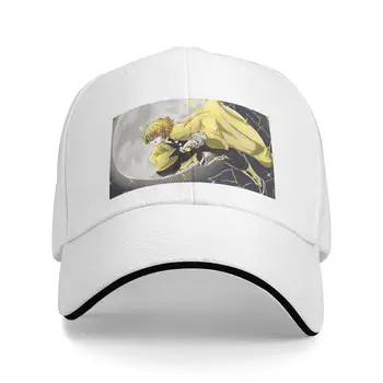 Бейсбольная кепка с ремешком для инструментов для Мужчин И Женщин, детская кепка Zenitsu Agatsuma, Шляпы Boonie, Роскошные кепки, шляпы для вечеринок, шляпа