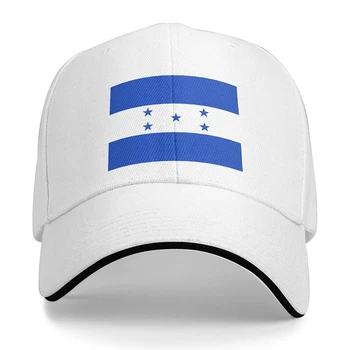 Бейсбольная кепка Унисекс с флагом Гондураса, подходит для мужчин и Женщин, Регулируемая шляпа для папы, кепка для сэндвича