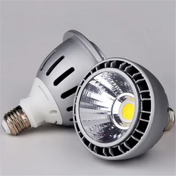 Бесплатная доставка НОВОСТИ высокая мощность Par30 25 Вт Светодиодная Лампа COB E27 светодиодный Прожектор Par 30 Light Лампа AC90-260V Теплый Белый/Белый/Холодный белый