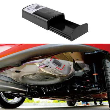 Магнитный скрытый держатель для ключей Прочные черные пластиковые чехлы с сильными магнитами Сейф для ключей от автомобиля Коробка для аварийных ключей