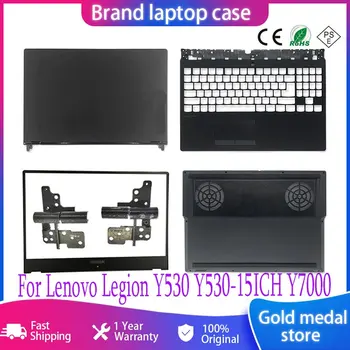 Новый ЖК-дисплей для ноутбука, Задняя крышка Для Lenovo Legion Y530 Y530-15ICH Y7000, Передняя панель, Петли, Подставка для рук, Нижний Чехол AP17L000110, Черный